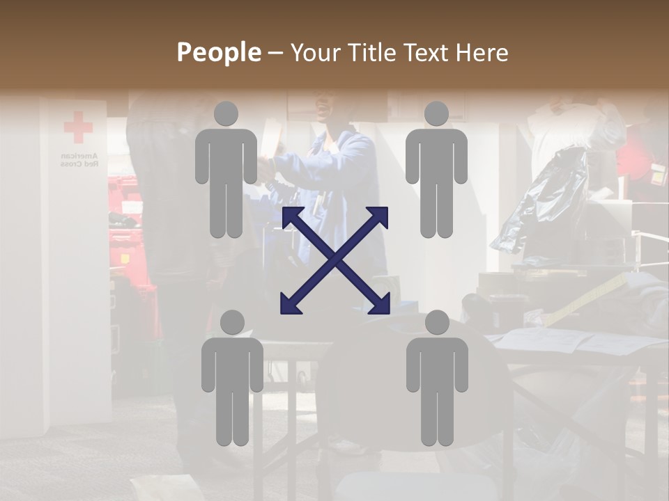 Earthquake Greet Donation PowerPoint Template