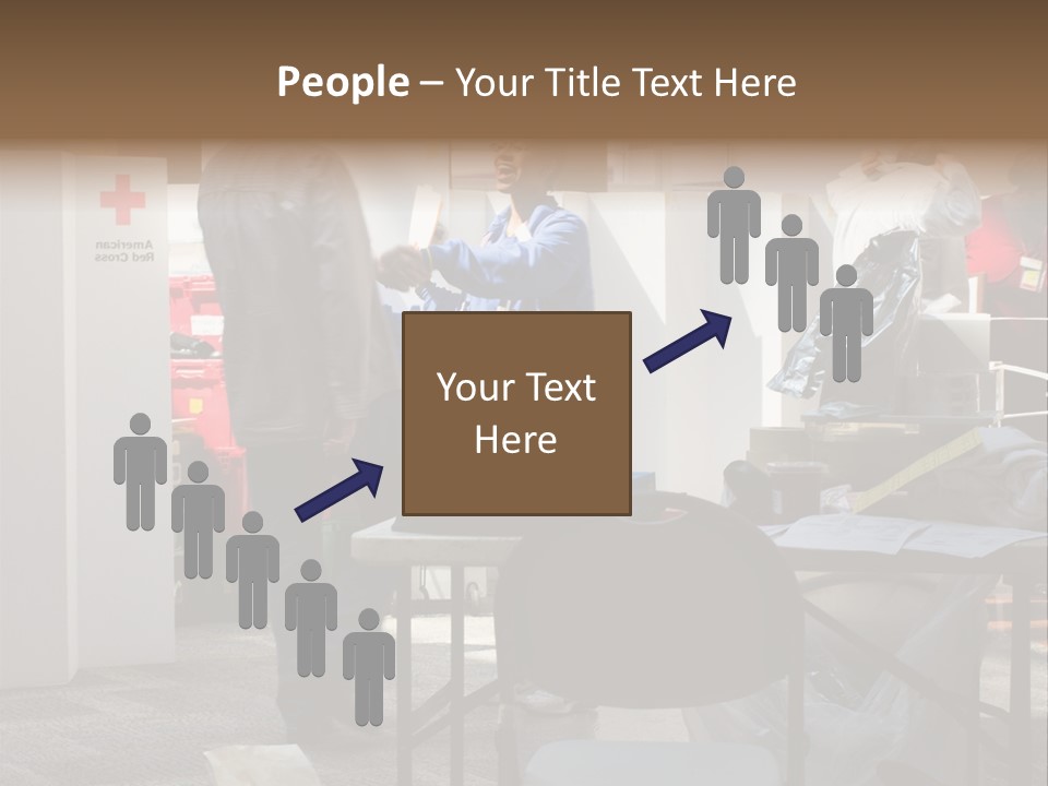 Earthquake Greet Donation PowerPoint Template