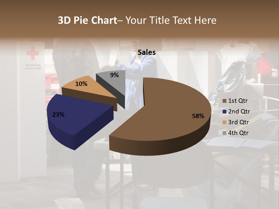 Earthquake Greet Donation PowerPoint Template