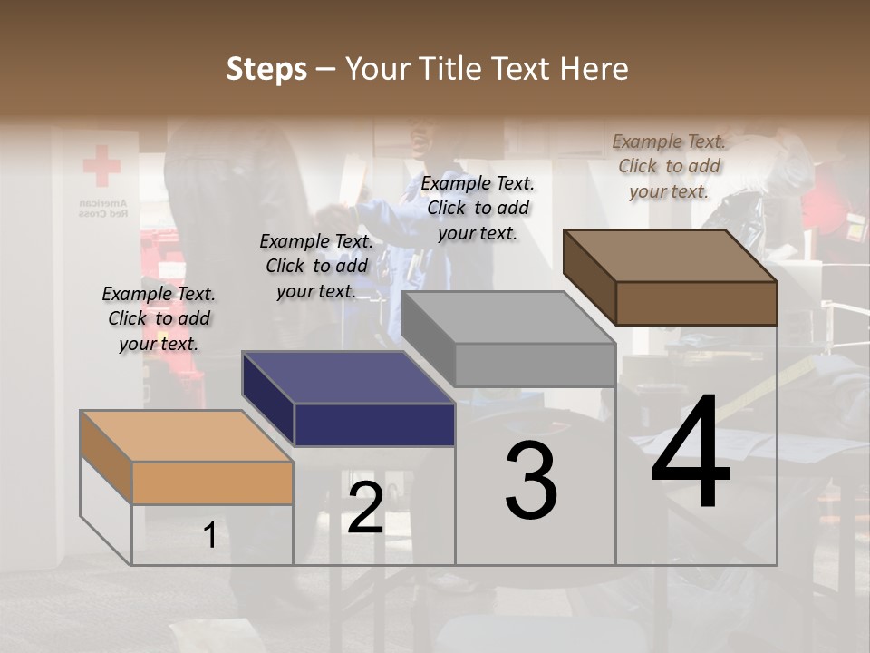 Earthquake Greet Donation PowerPoint Template