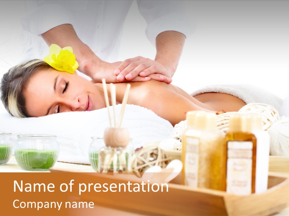 Skin Cosmetics Relaxation PowerPoint Template