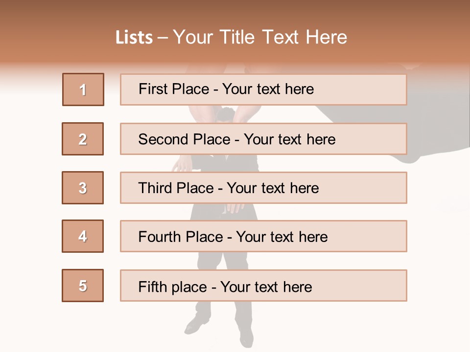 Businessman Politics Mafia PowerPoint Template