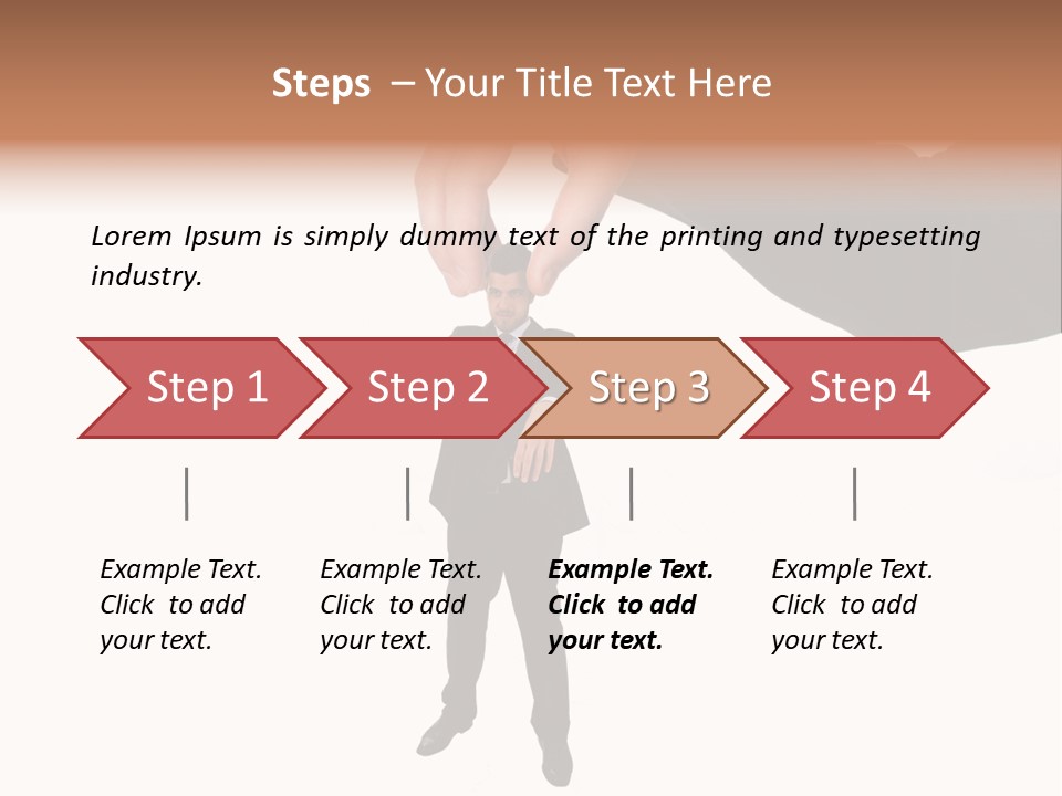 Businessman Politics Mafia PowerPoint Template