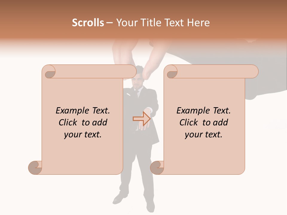 Businessman Politics Mafia PowerPoint Template