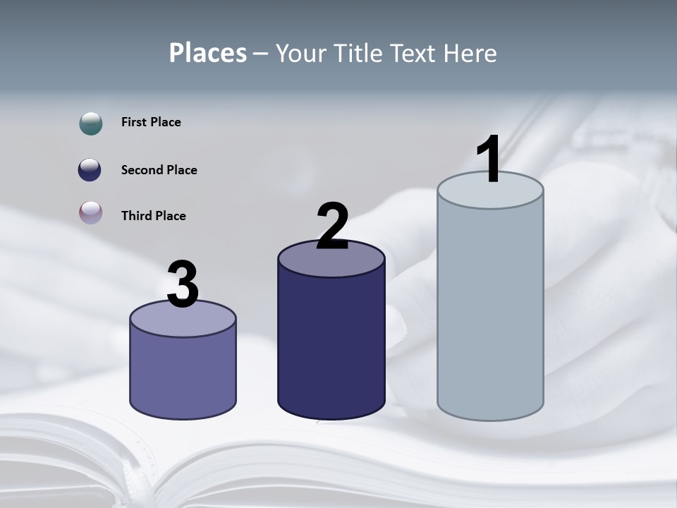 Management Bookkeeping Clerk PowerPoint Template