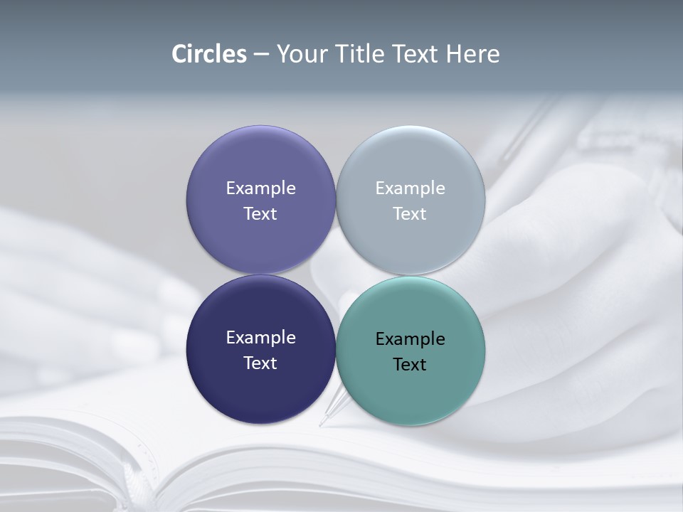 Management Bookkeeping Clerk PowerPoint Template