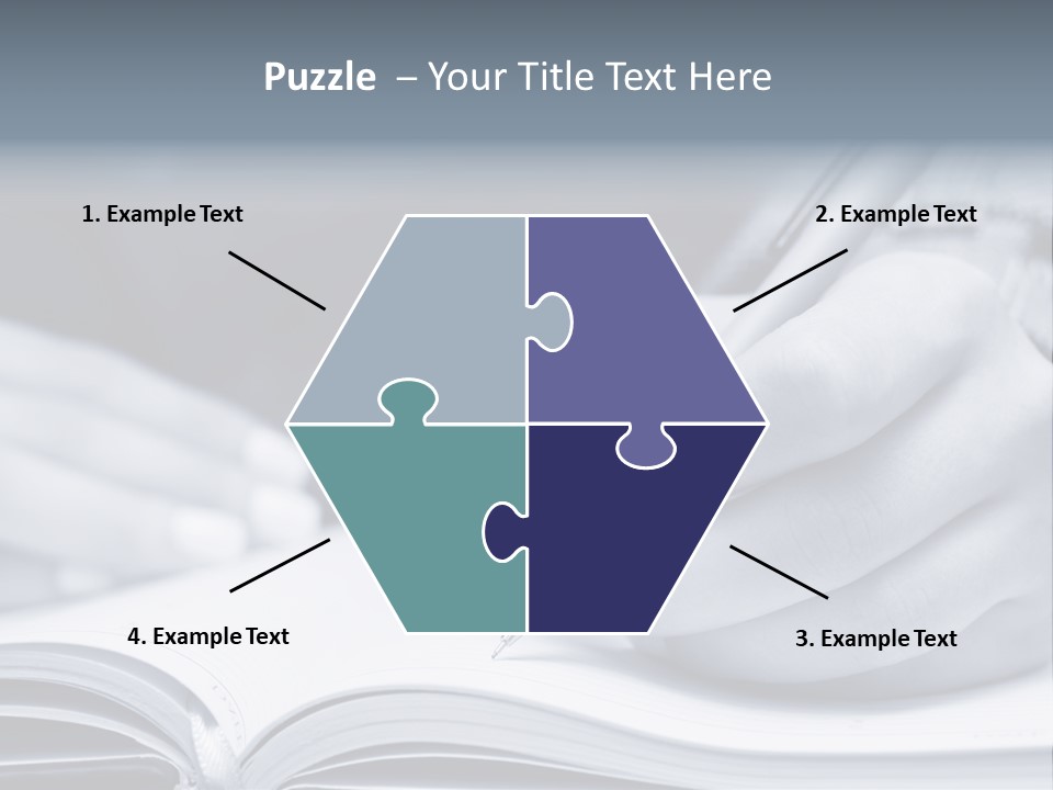 Management Bookkeeping Clerk PowerPoint Template