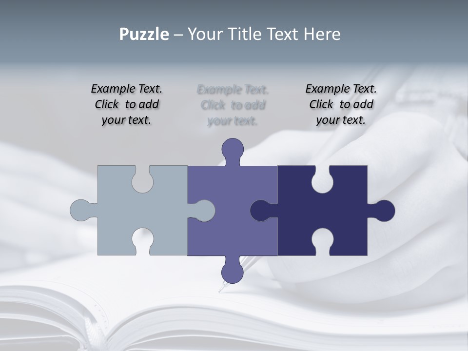 Management Bookkeeping Clerk PowerPoint Template