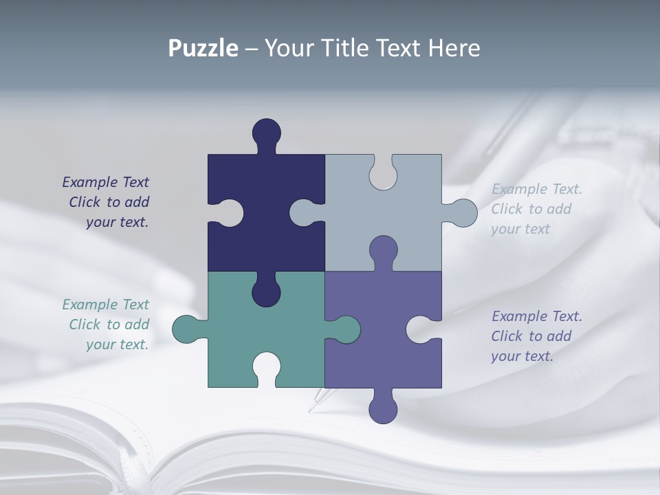 Management Bookkeeping Clerk PowerPoint Template