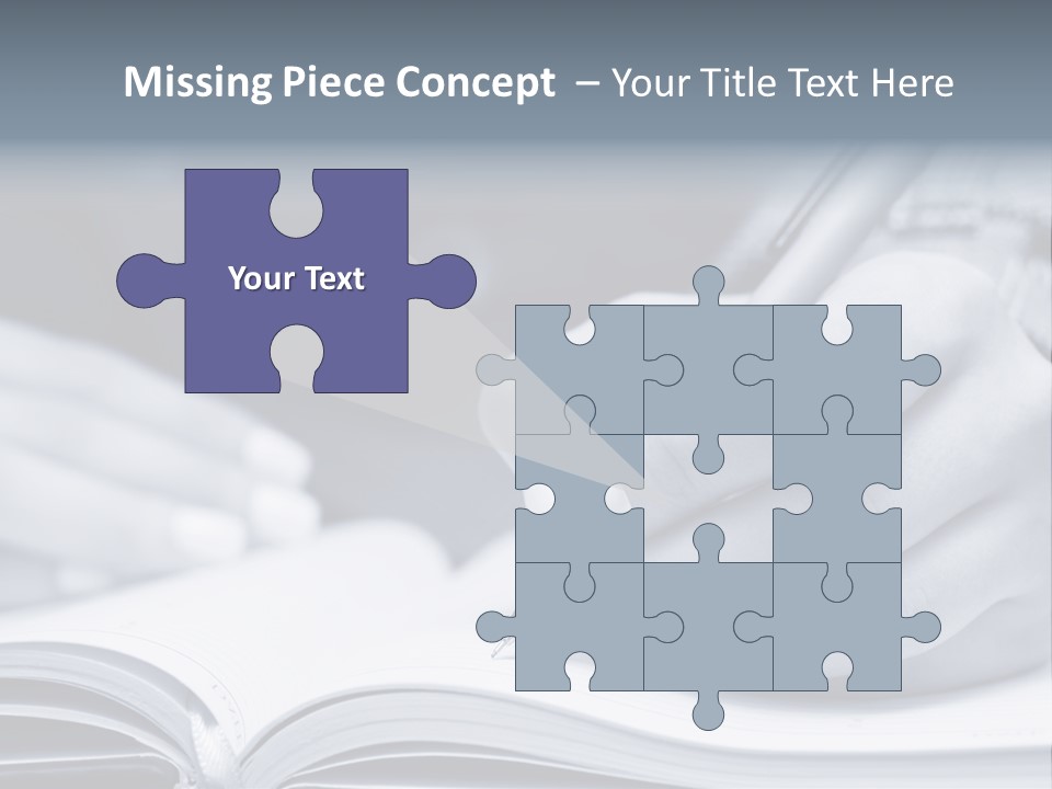 Management Bookkeeping Clerk PowerPoint Template