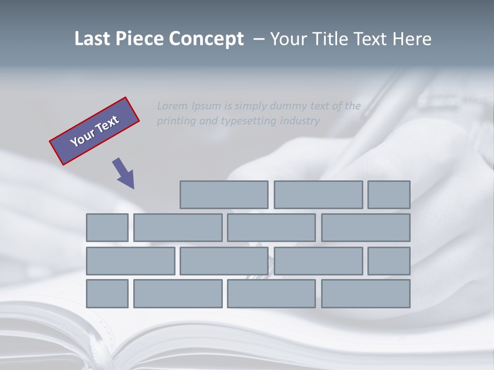 Management Bookkeeping Clerk PowerPoint Template