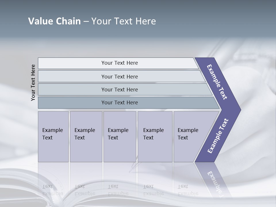 Management Bookkeeping Clerk PowerPoint Template