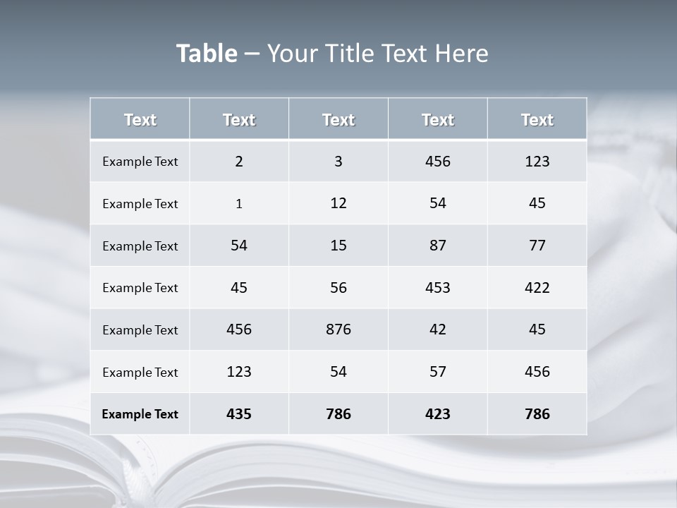 Management Bookkeeping Clerk PowerPoint Template