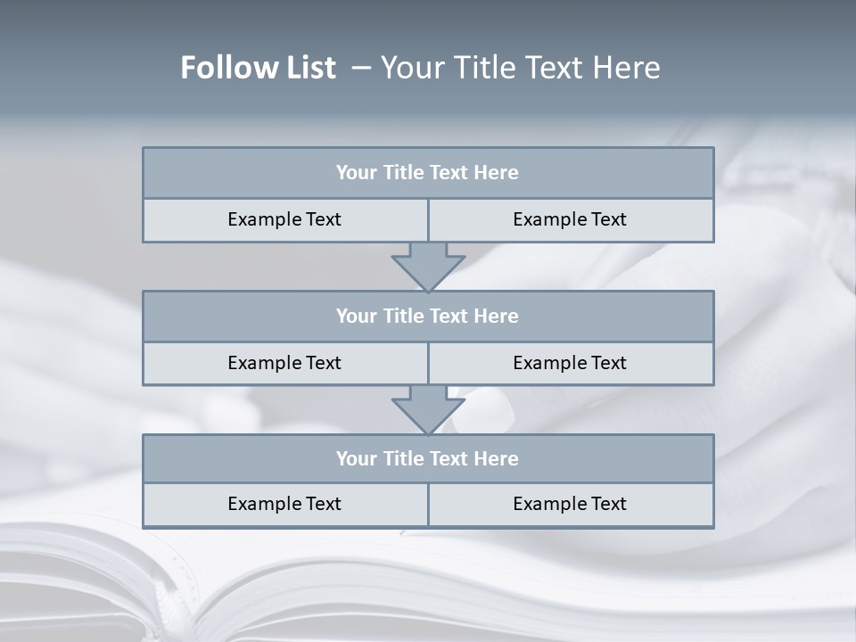 Management Bookkeeping Clerk PowerPoint Template