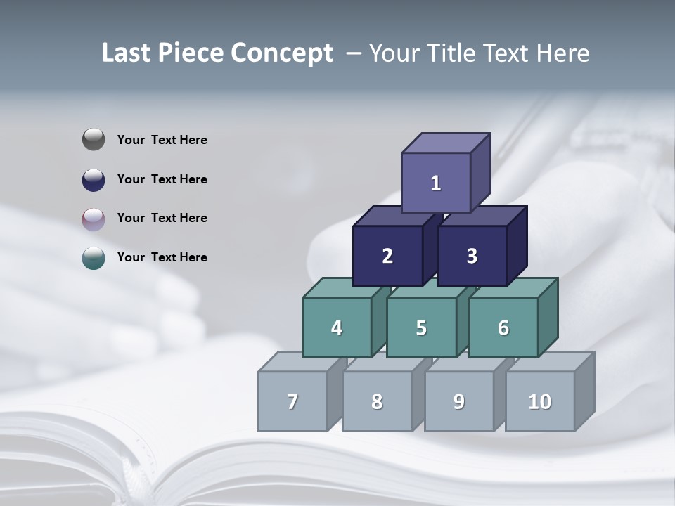 Management Bookkeeping Clerk PowerPoint Template