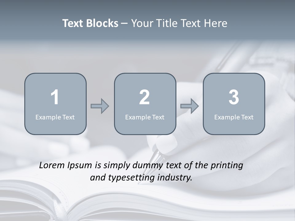Management Bookkeeping Clerk PowerPoint Template