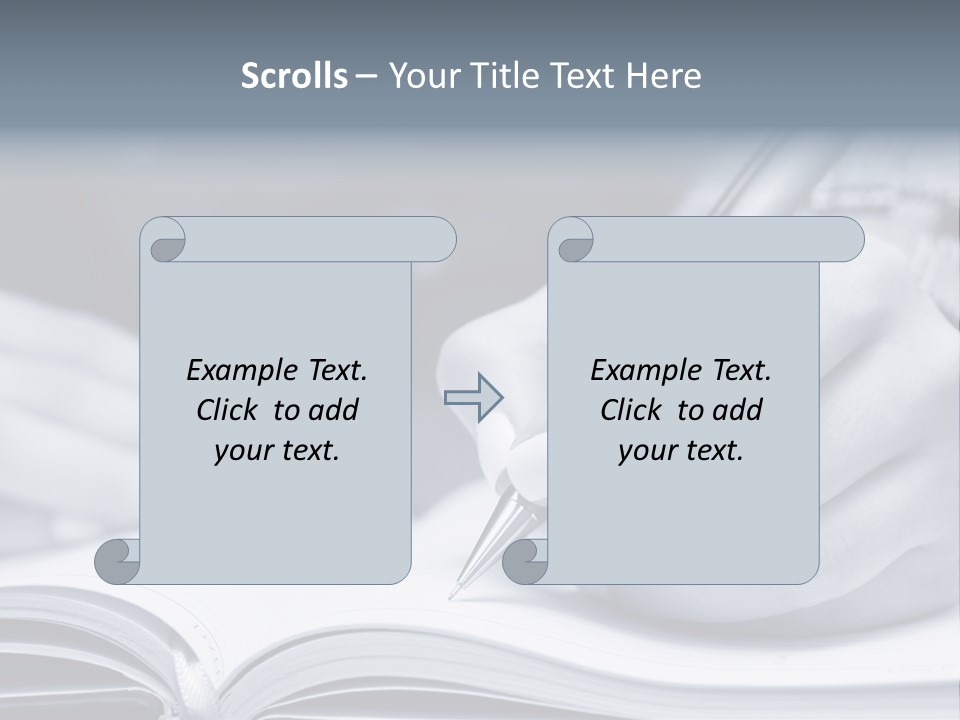 Management Bookkeeping Clerk PowerPoint Template