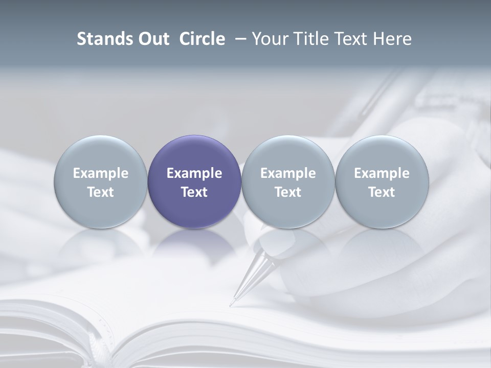 Management Bookkeeping Clerk PowerPoint Template