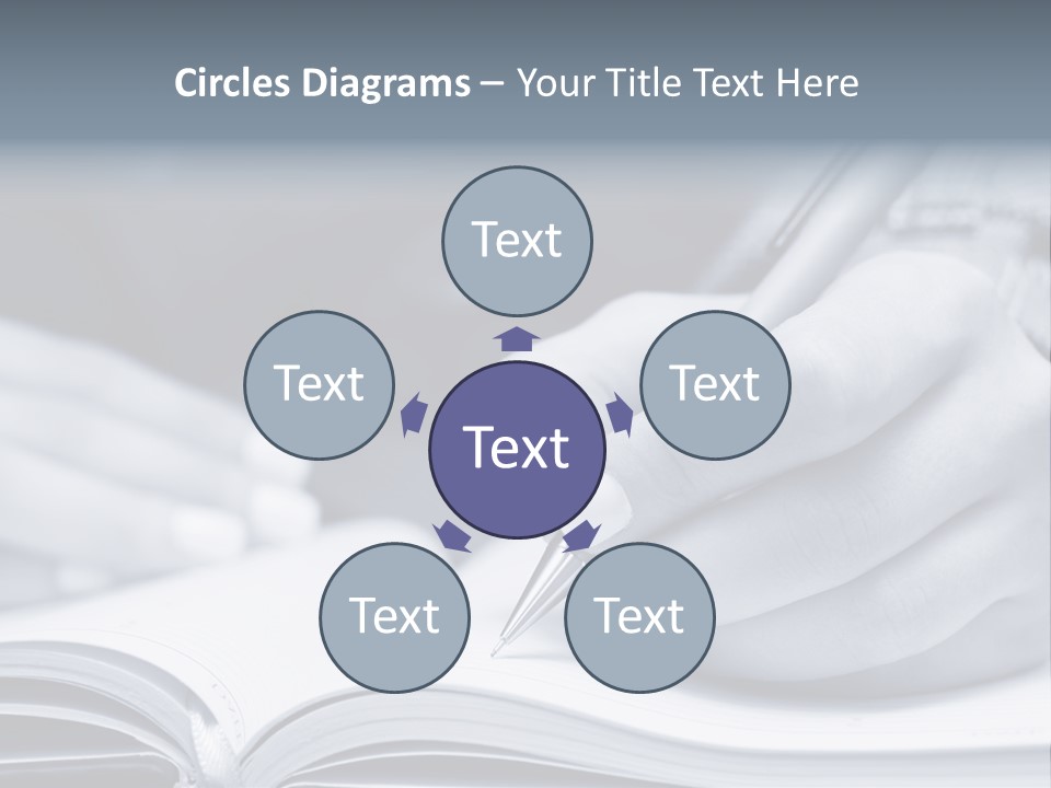 Management Bookkeeping Clerk PowerPoint Template