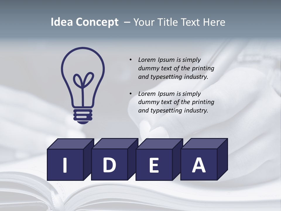 Management Bookkeeping Clerk PowerPoint Template