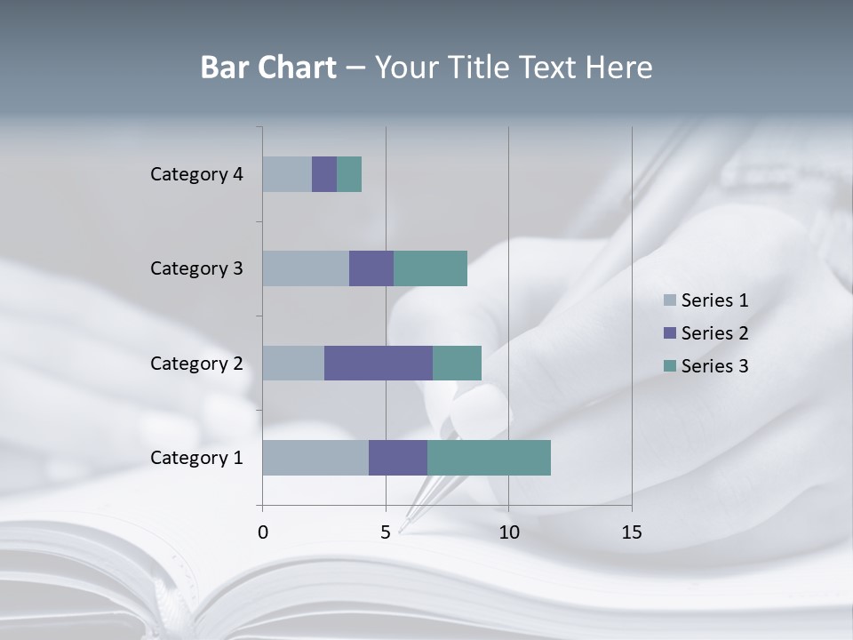 Management Bookkeeping Clerk PowerPoint Template