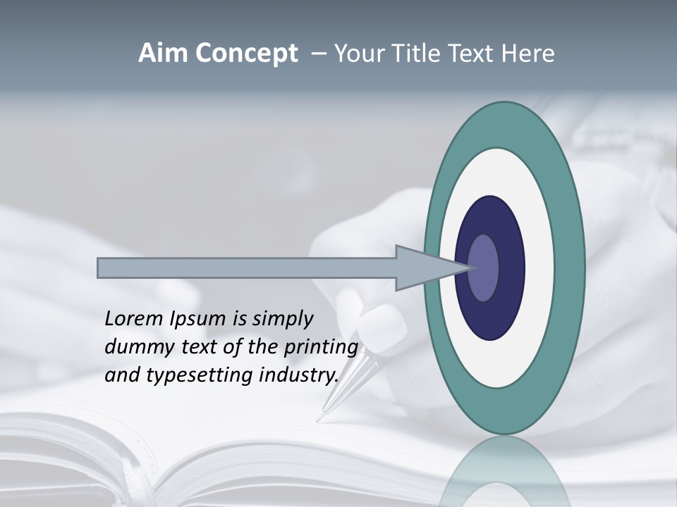 Management Bookkeeping Clerk PowerPoint Template