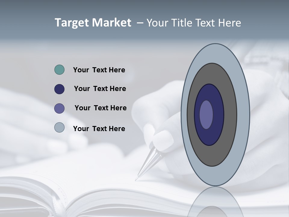 Management Bookkeeping Clerk PowerPoint Template