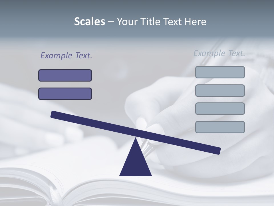 Management Bookkeeping Clerk PowerPoint Template