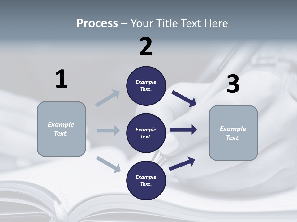 Management Bookkeeping Clerk PowerPoint Template