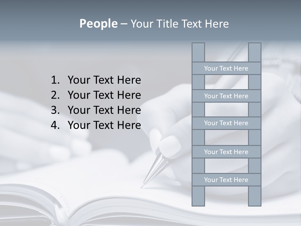 Management Bookkeeping Clerk PowerPoint Template