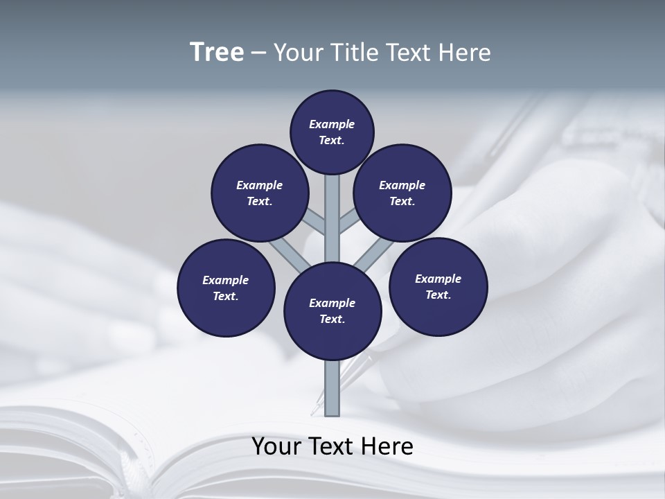 Management Bookkeeping Clerk PowerPoint Template