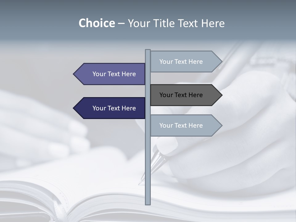 Management Bookkeeping Clerk PowerPoint Template