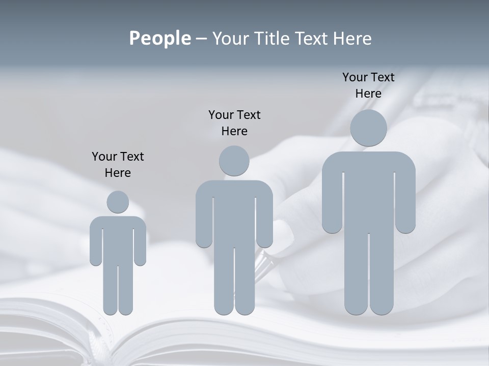 Management Bookkeeping Clerk PowerPoint Template