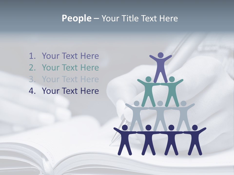 Management Bookkeeping Clerk PowerPoint Template