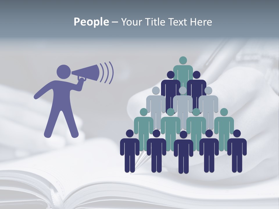 Management Bookkeeping Clerk PowerPoint Template