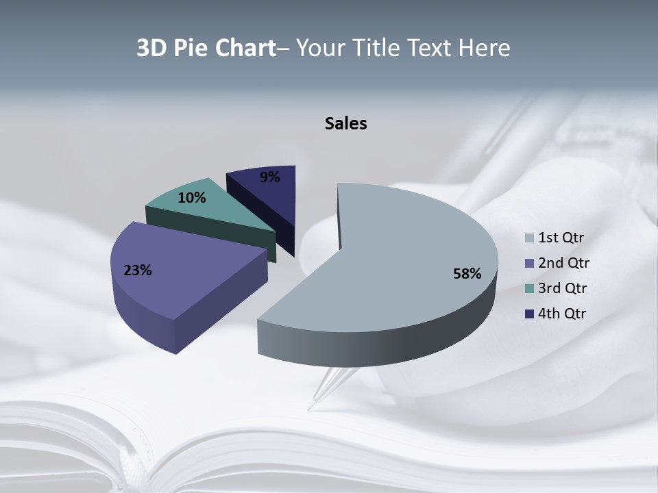 Management Bookkeeping Clerk PowerPoint Template