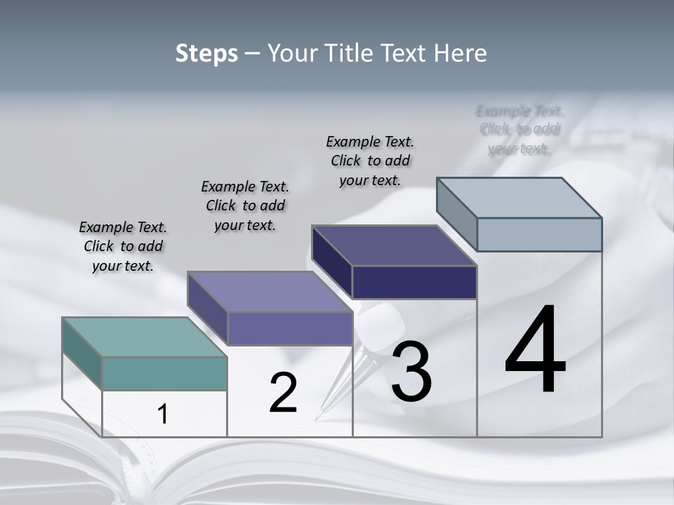 Management Bookkeeping Clerk PowerPoint Template
