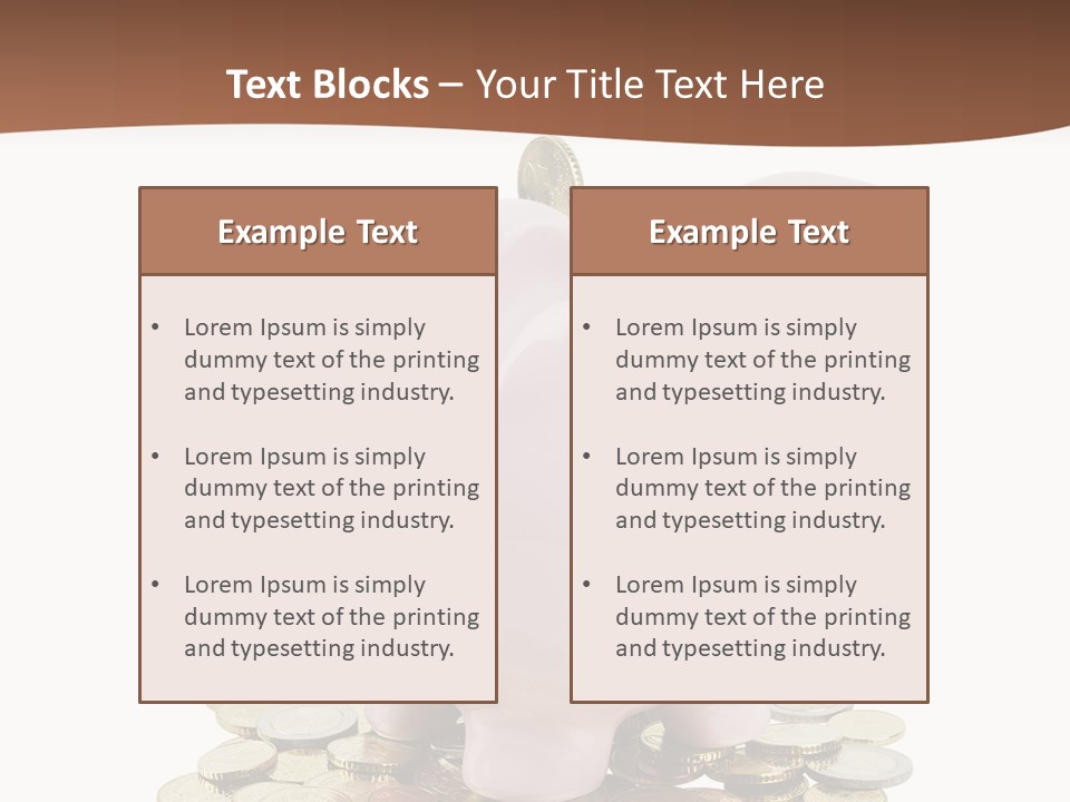 Poverty Finances Debt PowerPoint Template
