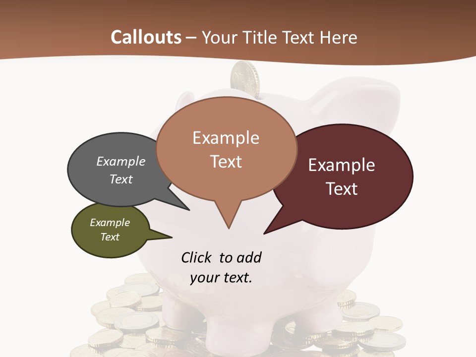Poverty Finances Debt PowerPoint Template