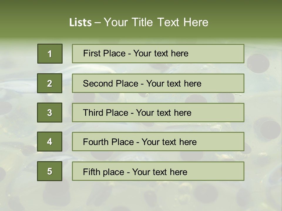 Pattern Spawning Wild PowerPoint Template