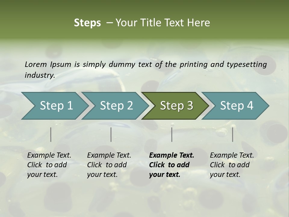 Pattern Spawning Wild PowerPoint Template