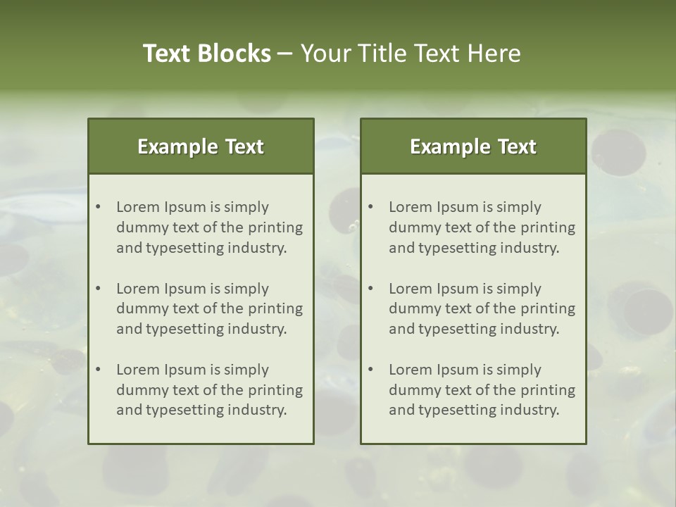 Pattern Spawning Wild PowerPoint Template