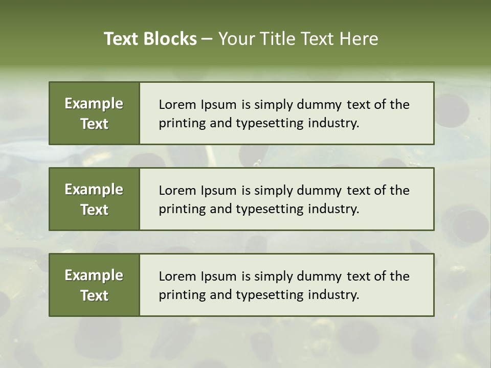 Pattern Spawning Wild PowerPoint Template