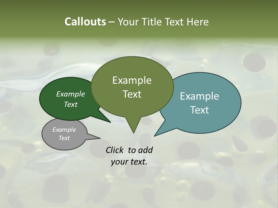 Pattern Spawning Wild PowerPoint Template