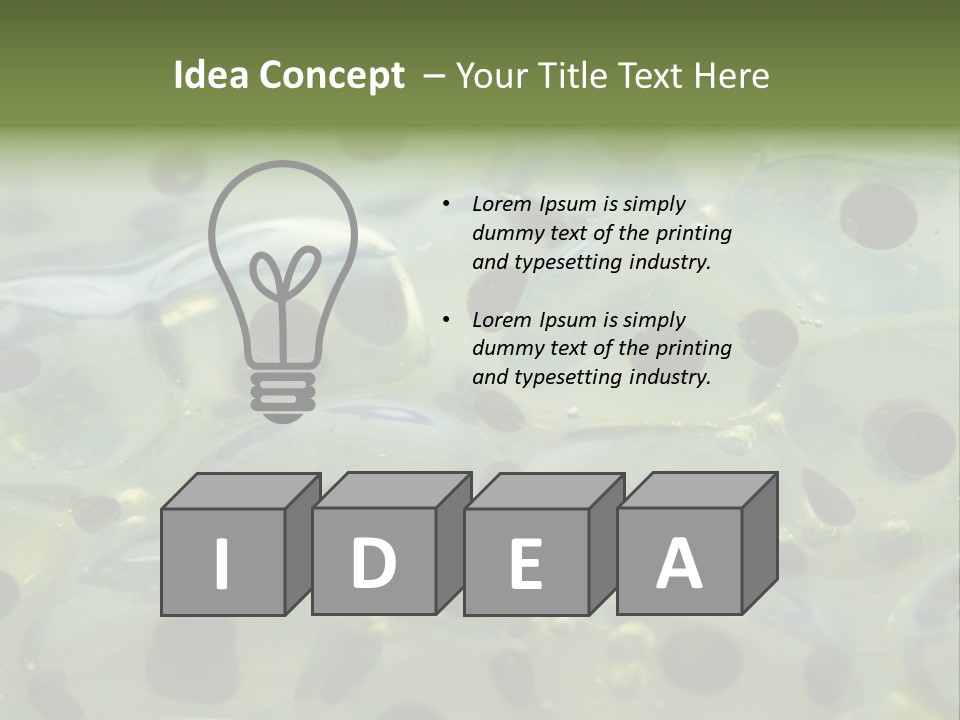 Pattern Spawning Wild PowerPoint Template