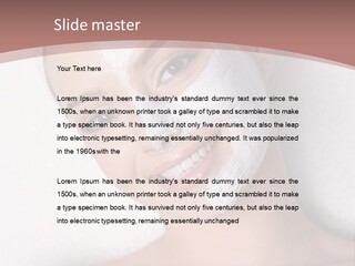 Skin Angle Young PowerPoint Template