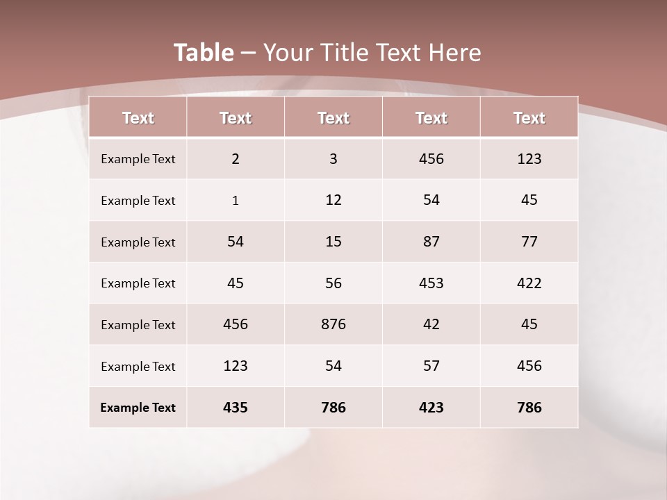 Skin Angle Young PowerPoint Template