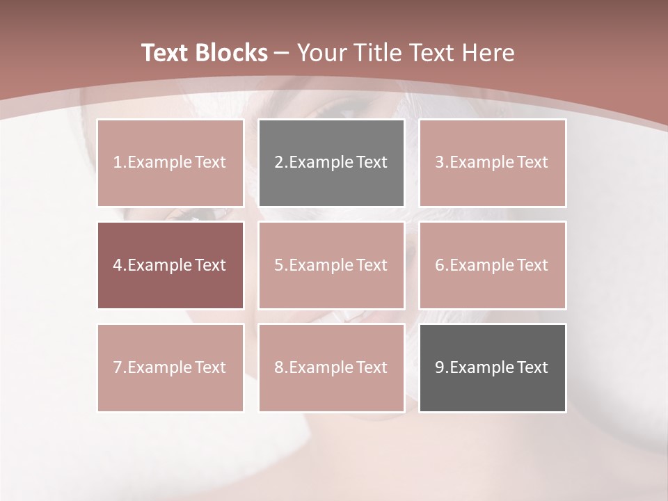 Skin Angle Young PowerPoint Template