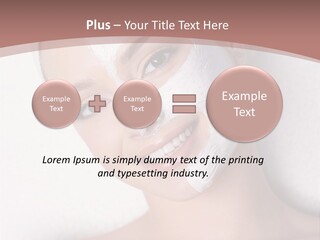 Skin Angle Young PowerPoint Template