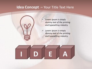 Skin Angle Young PowerPoint Template